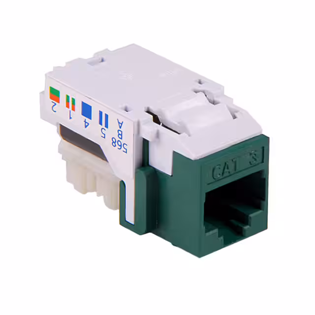 RJ11FC3-GRN HellermannTyton  Inserciones Keystone